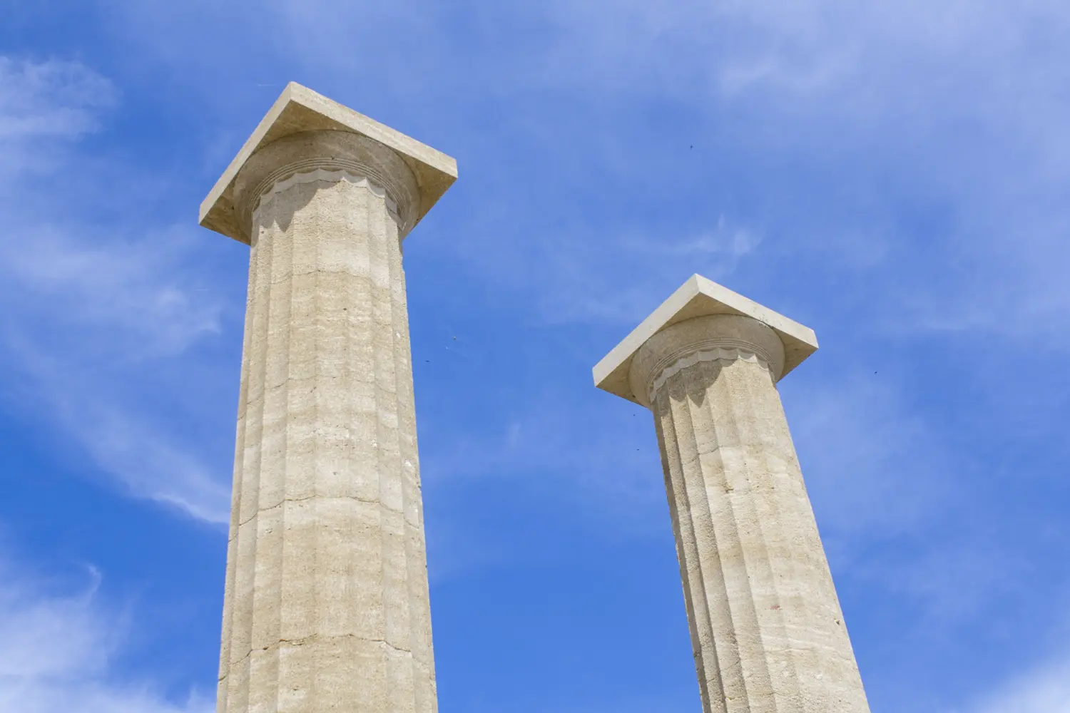 Lindos Acropolis Columns